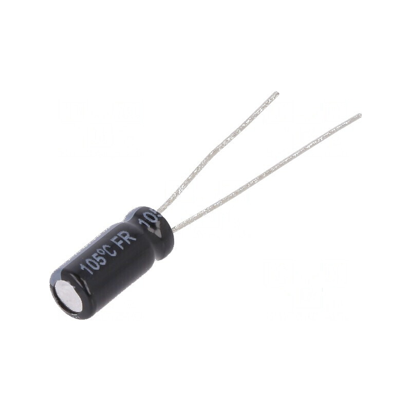 Condensator electrolitic low ESR THT 22uF 50VDC Ø5x11mm ±20% | Electronic-mag.ro | Componente Electronice