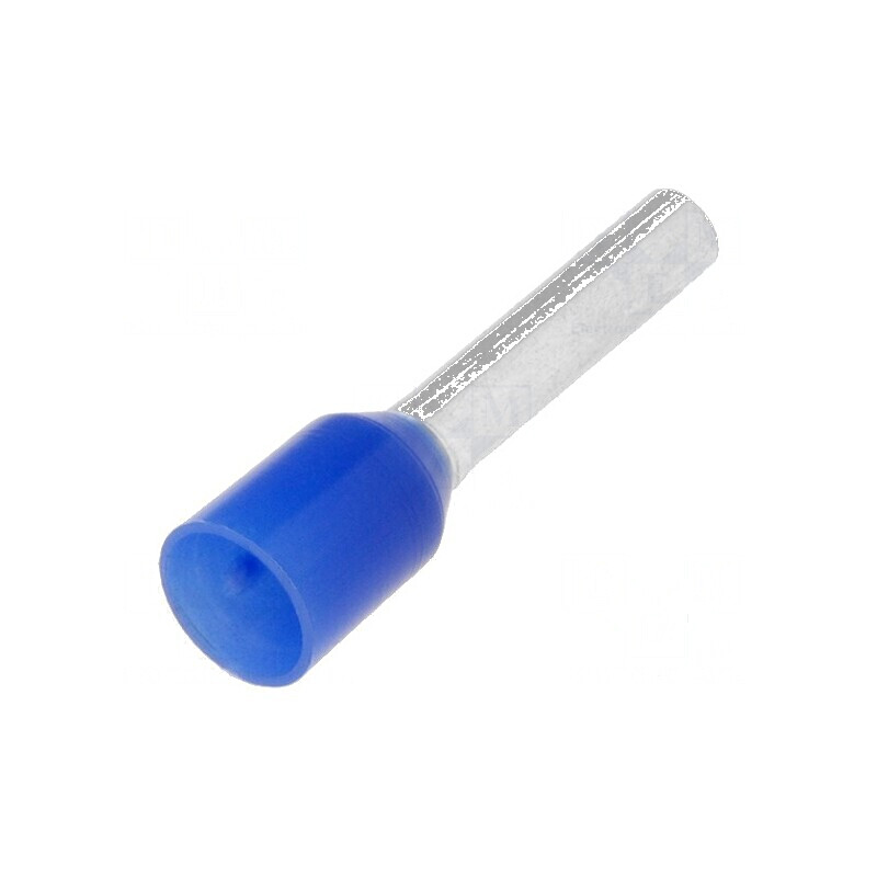 Vârf tub de capăt izolată cupru 2,5mm2 12mm | Electronic-mag.ro | Componente Electronice