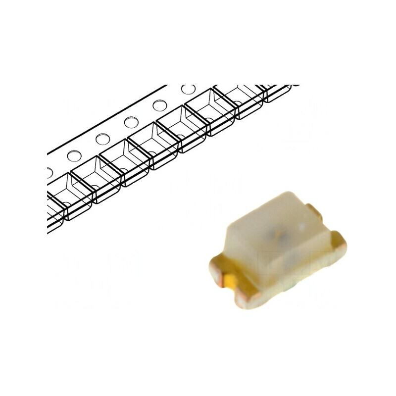 LED SMD 0603 Verde 4,5-15mcd 1,6x0,8x0,8mm 170° 20mA 52mW | Electronic-mag.ro | Componente Electronice LED SMD 0603 Verde 4,5-15mcd 1,6x0,8x0,8mm 170° 20mA 52mW | Electronic-mag.ro | Componente Electronice