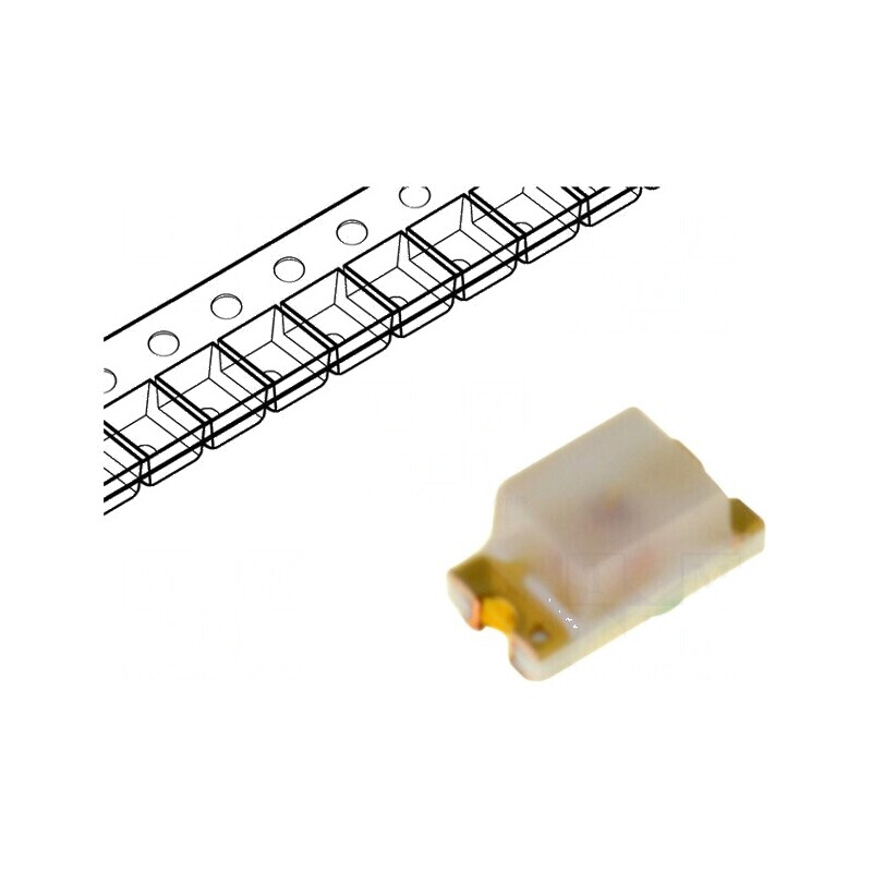 LED SMD 0603 roșie 2,8-10mcd 1,6x0,8x0,8mm 170° 20mA 52mW | Electronic-mag.ro | Componente Electronice LED SMD 0603 roșie 2,8-10mcd 1,6x0,8x0,8mm 170° 20mA 52mW | Electronic-mag.ro | Componente Electronice