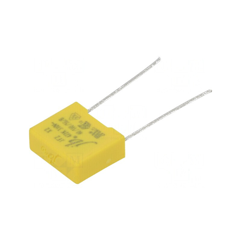 Condensator polipropilenă X2 4,7nF 13x11x5mm THT ±10% | Electronic-mag.ro | Componente Electronice