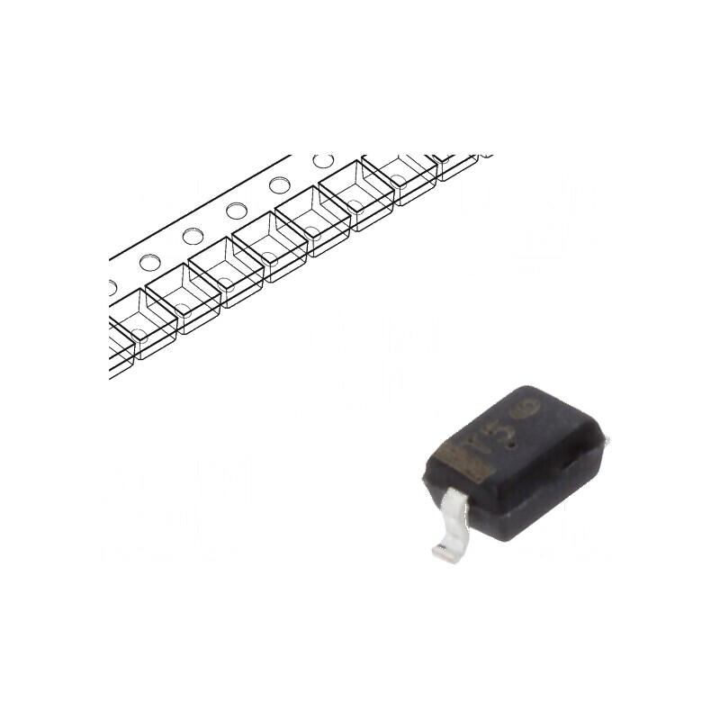 Diodă Zener 0,3W 3,3V SMD SOD323 | Electronic-mag.ro | Componente Electronice Diodă Zener 0,3W 3,3V SMD SOD323 | Electronic-mag.ro | Componente Electronice