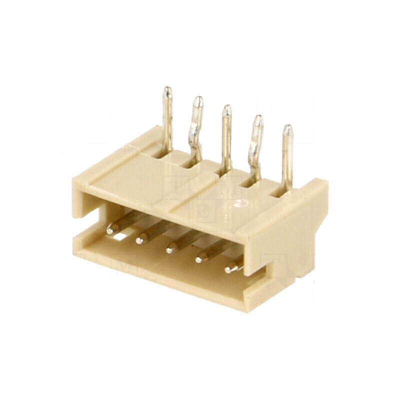 Conector cablu-placă soclu tată 1,5mm PIN 5 THT 100V 1A 20mΩ | Electronic-mag.ro | Componente Electronice
