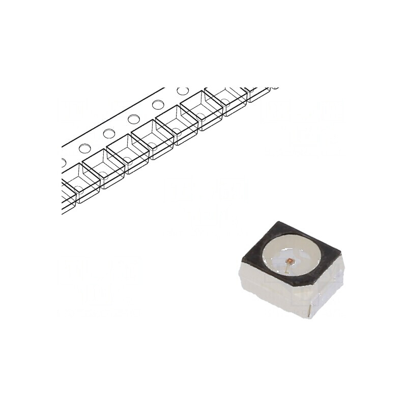 LED SMD PLCC2 galben 1,21-3,03lm 355-1120mcd 3x3,4x2,1mm | Electronic-mag.ro | Componente Electronice LED SMD PLCC2 galben 1,21-3,03lm 355-1120mcd 3x3,4x2,1mm | Electronic-mag.ro | Componente Electronice