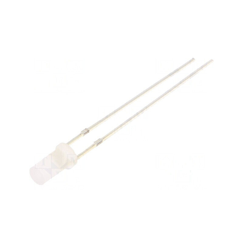LED 3mm roșie 68-100mcd 140° plat 2 termeni | Electronic-mag.ro | Componente Electronice