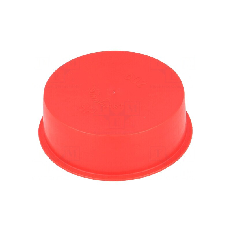 Obturator Corp roşie 68,2mm Diametru, 21mm H, LDPE SafeCAP | Electronic-mag.ro | Componente Electronice Obturator Corp roşie 68,2mm Diametru, 21mm H, LDPE SafeCAP | Electronic-mag.ro | Componente Electronice