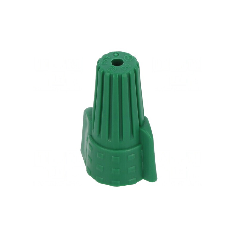 Conector cu eliberare rapidă Twist Splice 14AWG÷10AWG verde | Electronic-mag.ro | Componente Electronice