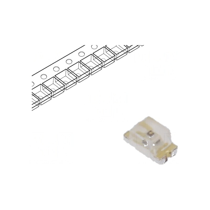 LED SMD 0603 galben 28-180mcd 1,6x0,8x0,8mm 65° 1,8-2,4V | Electronic-mag.ro | Componente Electronice