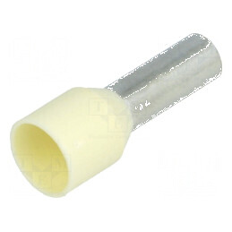 Vârf tub capăt izolată cupru 10mm² 12mm cositorit crimpat | Electronic-mag.ro | Componente Electronice
