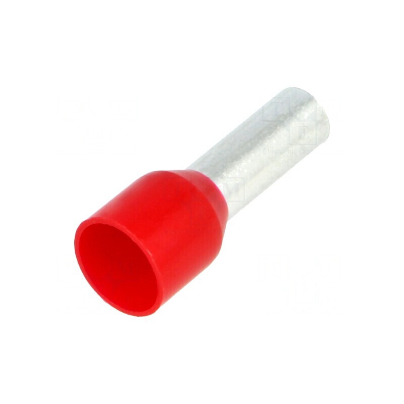 Vârf tub izolată cupru 10mm2 12mm cositorit crimpat | Electronic-mag.ro | Componente Electronice