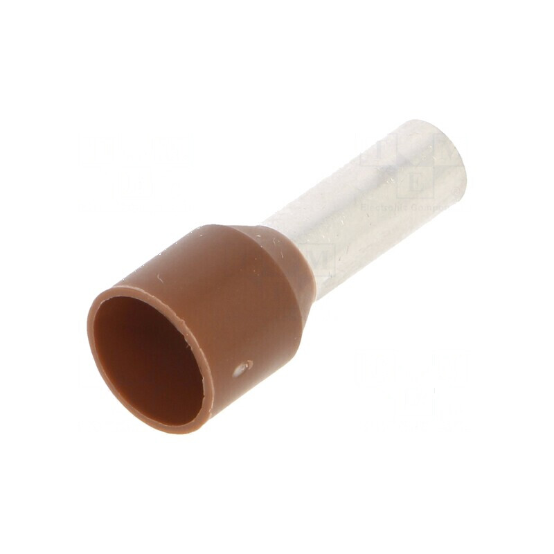 Vârf tub de capăt izolată cupru 10mm2 12mm crimpat cositorit | Electronic-mag.ro | Componente Electronice