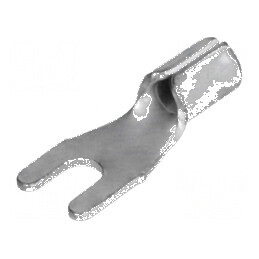 Vârf furcă M2,5 neizolat cupru pentru cablu 0,25-1,5mm2 | Electronic-mag.ro | Componente Electronice