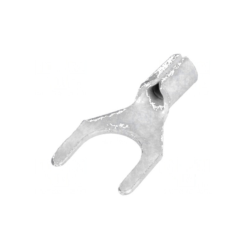 Furcă M6 crimpat pe cablu neizolat cupru 0,25-1,5mm2 | Electronic-mag.ro | Componente Electronice