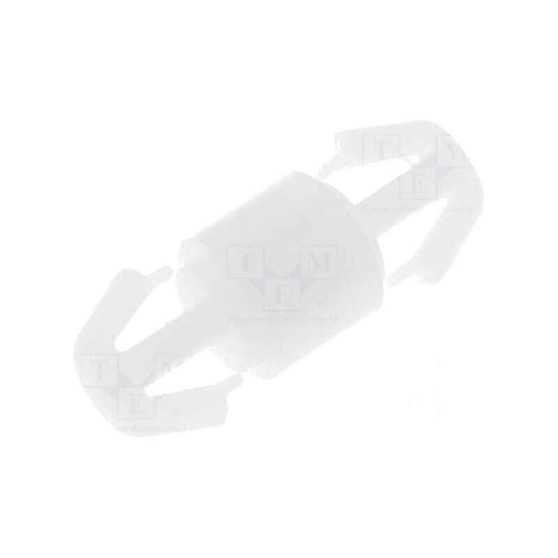 Distanţier PCB poliamidă 4mm clichet naturală | Electronic-mag.ro | Componente Electronice