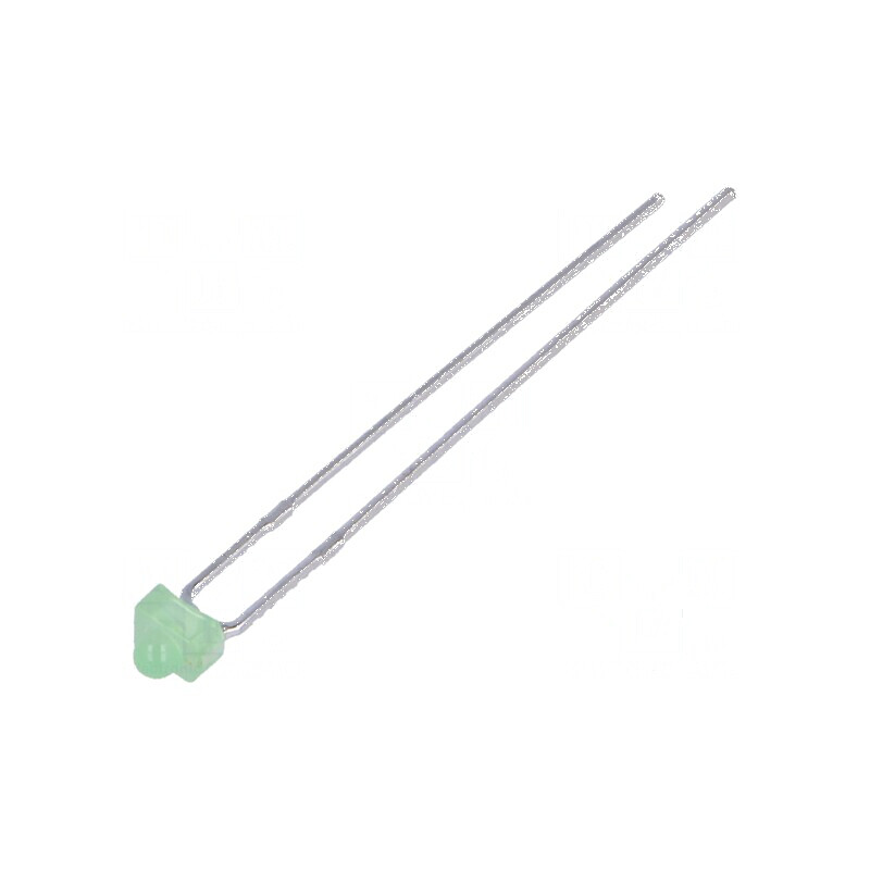LED verde 1,8mm 1300-2200mcd 60° convex | Electronic-mag.ro | Componente Electronice