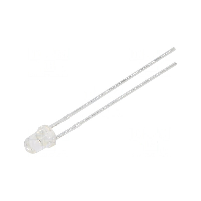 LED 3mm Portocalie 1000mcd 30° Convex | Electronic-mag.ro | Componente Electronice
