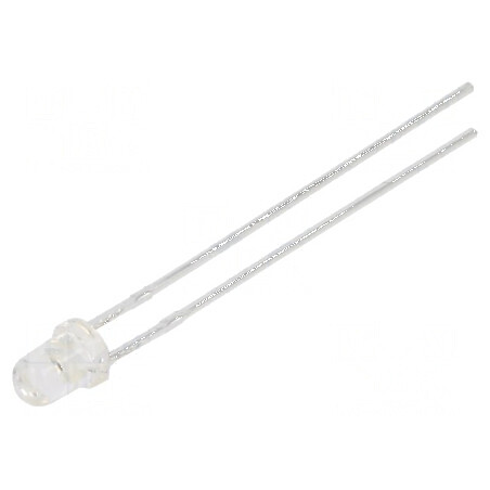 LED 3mm Portocalie 1000mcd 30° Convex | Electronic-mag.ro | Componente Electronice