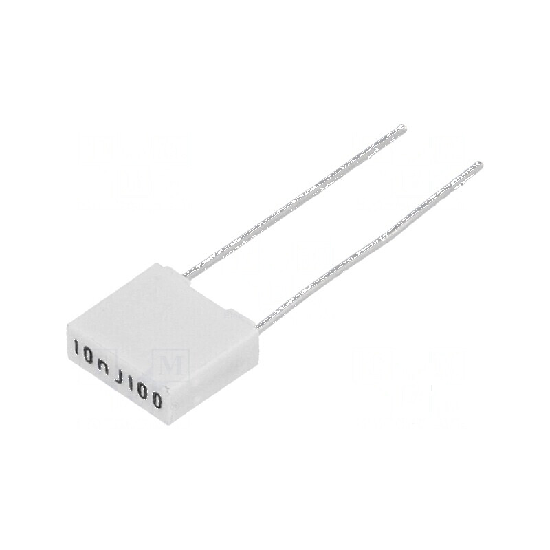 Condensator poliester 10nF 63VAC 100VDC 5mm ±5% -55÷105°C | Electronic-mag.ro | Componente Electronice