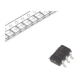 IC digital NAND CMOS SMD SC88A 1 Canal 2 Intrări 2-5.5VDC -55-125°C | Electronic-mag.ro | Componente Electronice