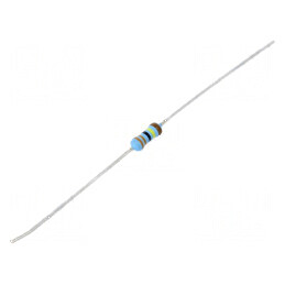 Rezistor thin film THT 3,3MΩ 600mW ±1% Ø2,5x6,5mm 50ppm/°C | Electronic-mag.ro | Componente Electronice