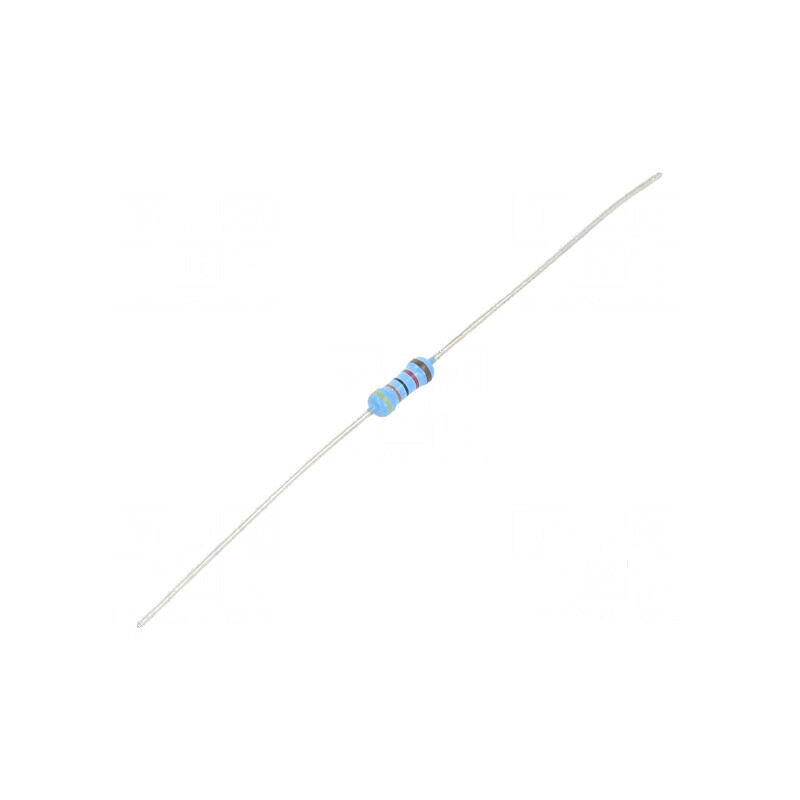 Rezistor thin film THT 43kΩ 600mW ±1% Ø2,5x6,5mm 50ppm/°C | Electronic-mag.ro | Componente Electronice Rezistor thin film THT 43kΩ 600mW ±1% Ø2,5x6,5mm 50ppm/°C | Electronic-mag.ro | Componente Electronice