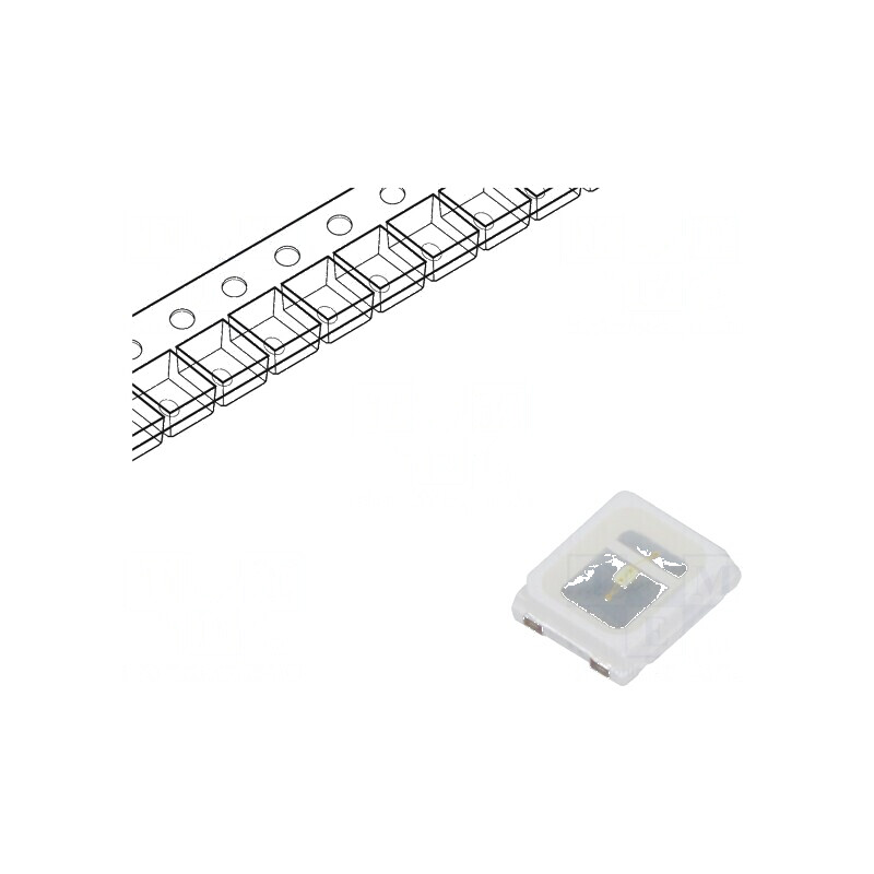 LED SMD 2835 Verde 16-24lm 2,8x3,5mm 120° 2,9-3,5V | Electronic-mag.ro | Componente Electronice
