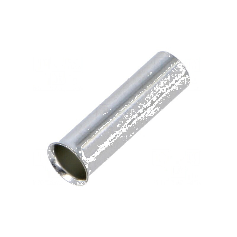 Vârf tub de capăt neizolat cupru 10mm² 18mm cositorit | Electronic-mag.ro | Componente Electronice