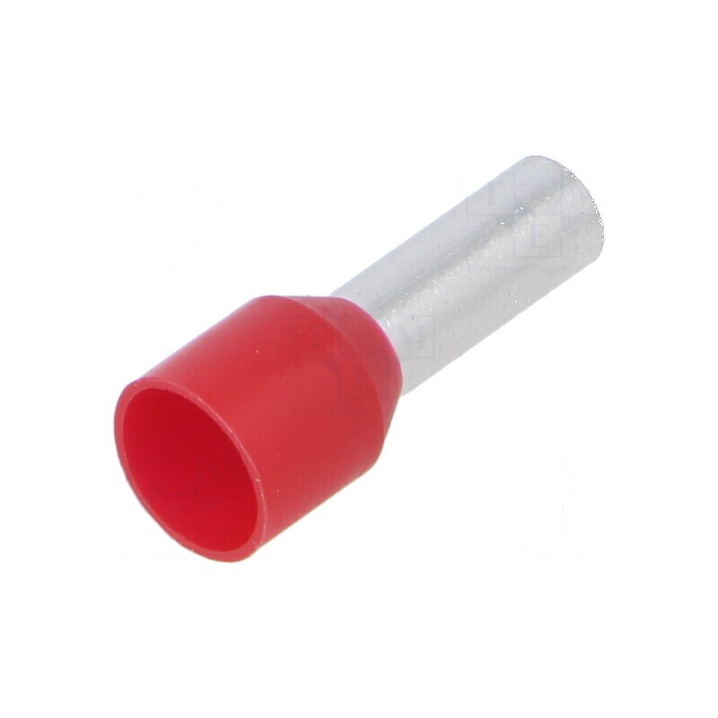 Vârf tub capăt izolată cupru 10mm2 12mm cositorit crimpat | Electronic-mag.ro | Componente Electronice