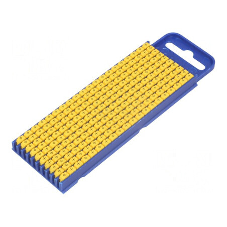 Markere Marcaj Poliamidă Galbenă 2,8-3,8mm -40° până la 85°C WIC | Electronic-mag.ro | Componente Electronice