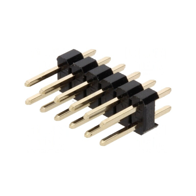 Conector şiruri pini tată 12 pini 2,54mm THT | Electronic-mag.ro | Componente Electronice