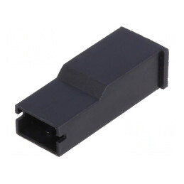 Carcasă terminală mamă clichet 6,3mm neagră | Electronic-mag.ro | Componente Electronice