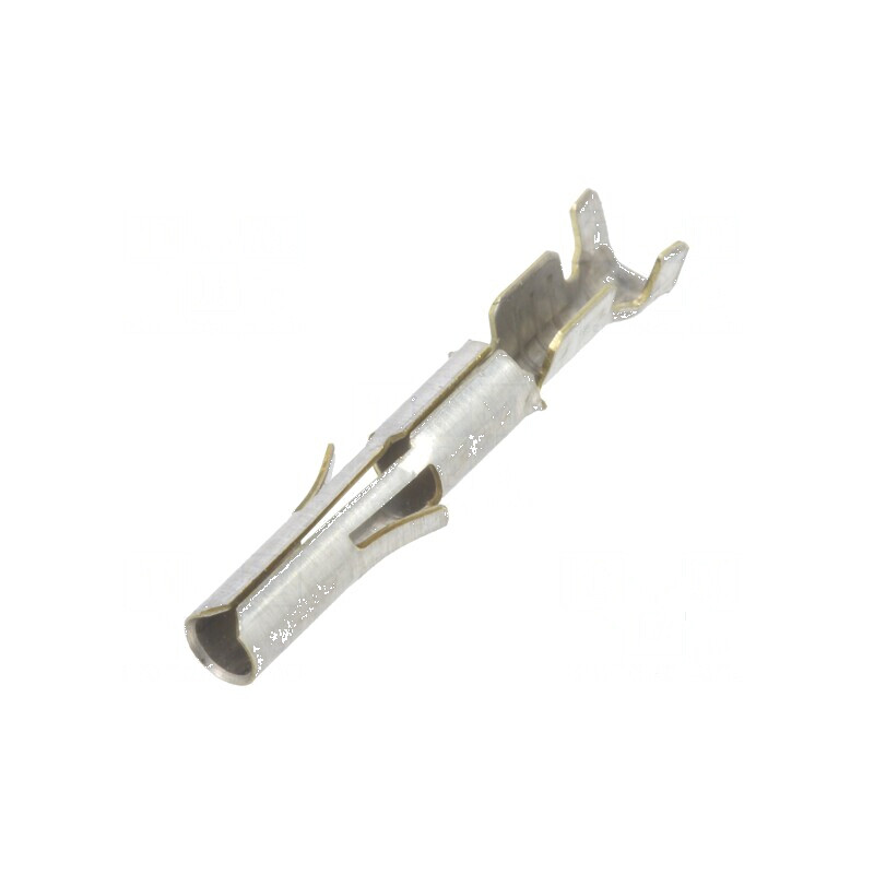 Pin mamă alamă cositorit 0,2-0,8mm² 24AWG-18AWG bandă 6,35mm | Electronic-mag.ro | Componente Electronice