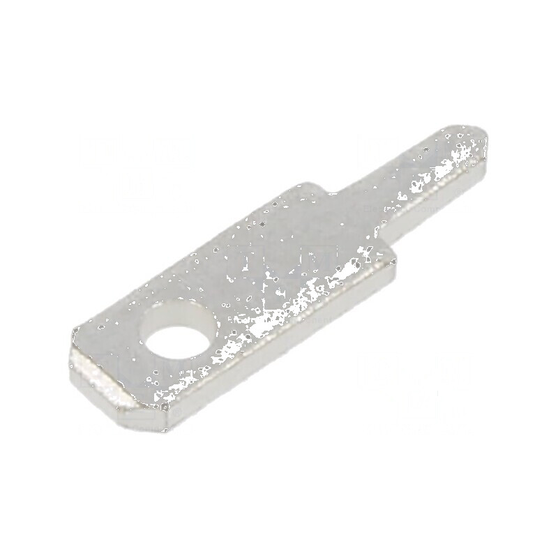Terminal plat 2,8mm 0,8mm tată THT 10,5mm drept | Electronic-mag.ro | Componente Electronice