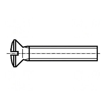 Şurub M2,5x8 îngropat crestat 0,6mm DIN 964A | Electronic-mag.ro | Componente Electronice