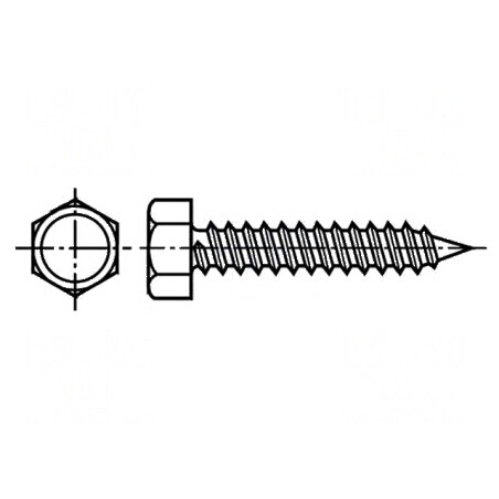 Şurub 4,8x16 Hexagonal Oţel Călit Zincat ISO 1479 | Electronic-mag.ro | Componente Electronice