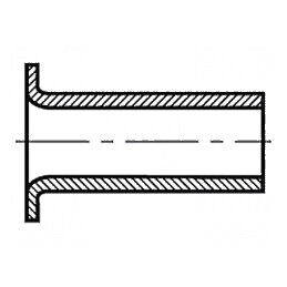 Diblu alamă 3mm BN 572 DIN 7340A | Electronic-mag.ro | Componente Electronice