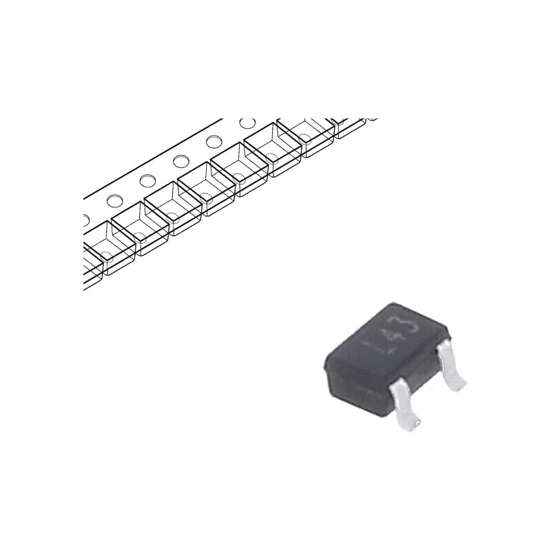 Diodă Schottky SMD 30V 0,2A SOT323 | Electronic-mag.ro | Componente Electronice