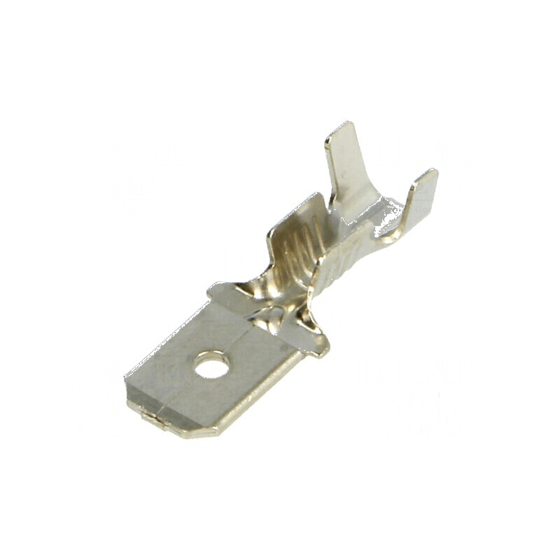 Terminal plat 6,3mm tată 1÷2,5mm2 crimpat pe cablu | Electronic-mag.ro | Componente Electronice