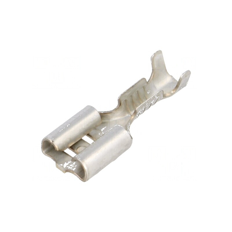 Terminal plat 6,3mm mamă crimpat 0,5-1mm2 | Electronic-mag.ro | Componente Electronice