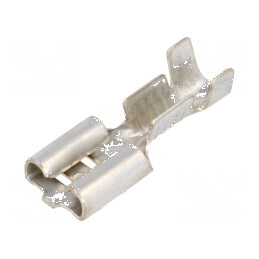 Terminal plat 6,3mm mamă 1÷2,5mm² crimpat pe cablu | Electronic-mag.ro | Componente Electronice