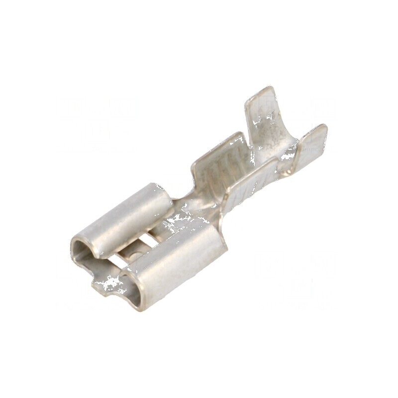 Terminal plat 6,3mm mamă 1÷2,5mm² crimpat pe cablu | Electronic-mag.ro | Componente Electronice