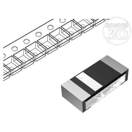 Diodă Zener 0,5W 7,5V SMD 0805 5mA | Electronic-mag.ro | Componente Electronice