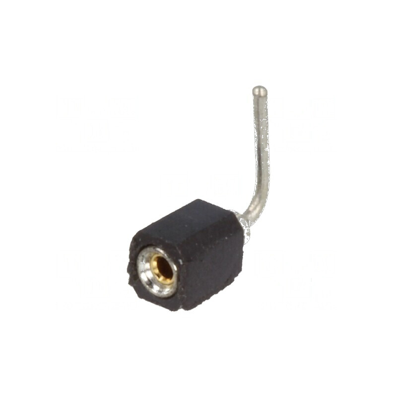 Conector şiruri pini soclu mamă PIN 1 contacte întoarse THT | Electronic-mag.ro | Componente Electronice