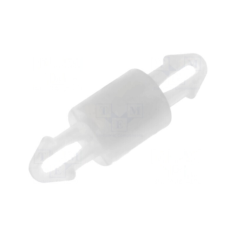 Distanțier PCB poliamidă 4mm clichet natural | Electronic-mag.ro | Componente Electronice
