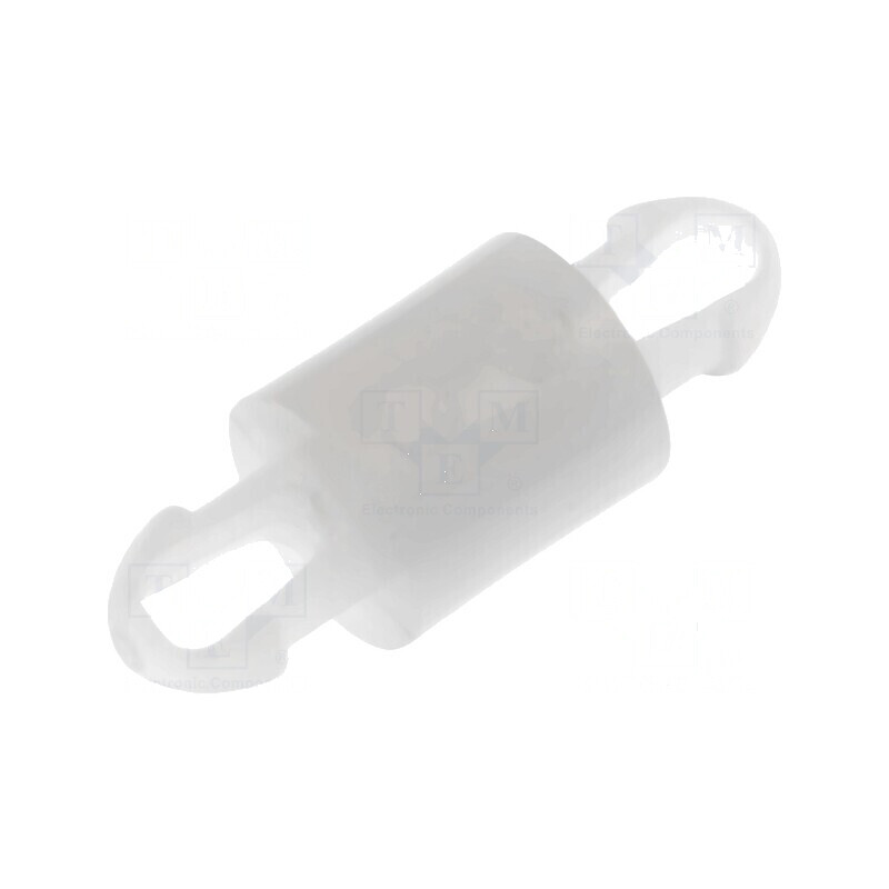 Distanţier PCB poliamidă 5mm clichet natural | Electronic-mag.ro | Componente Electronice