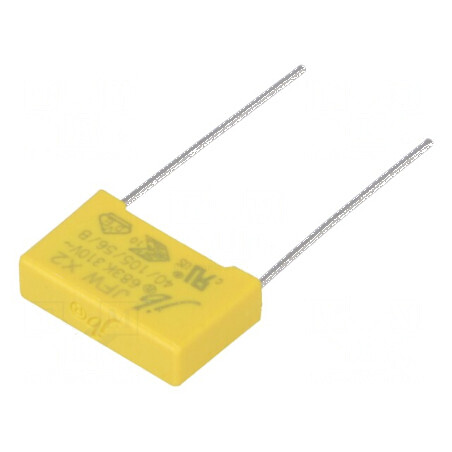 Condensator polipropilenă X2 68nF THT antiperturbatii | Electronic-mag.ro | Componente Electronice