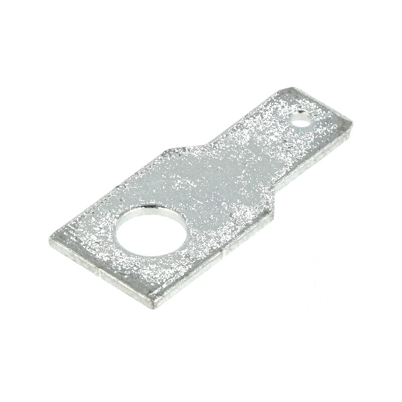 Terminal plat 5mm 0.6mm M3,5 alamă cositorit | Electronic-mag.ro | Componente Electronice