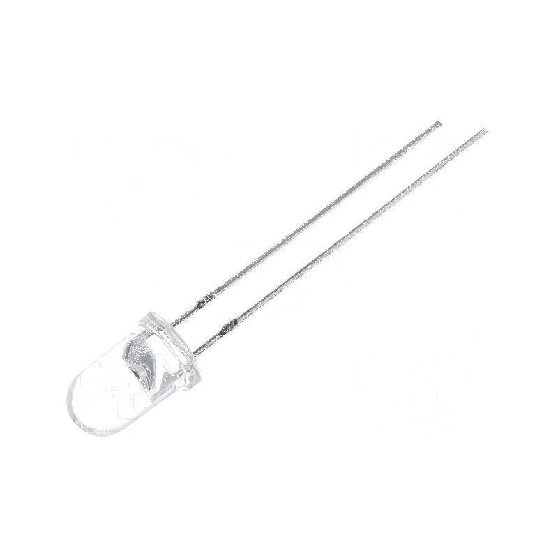 LED 5mm Albastru 3000-7000mcd 30° Convex | Electronic-mag.ro | Componente Electronice
