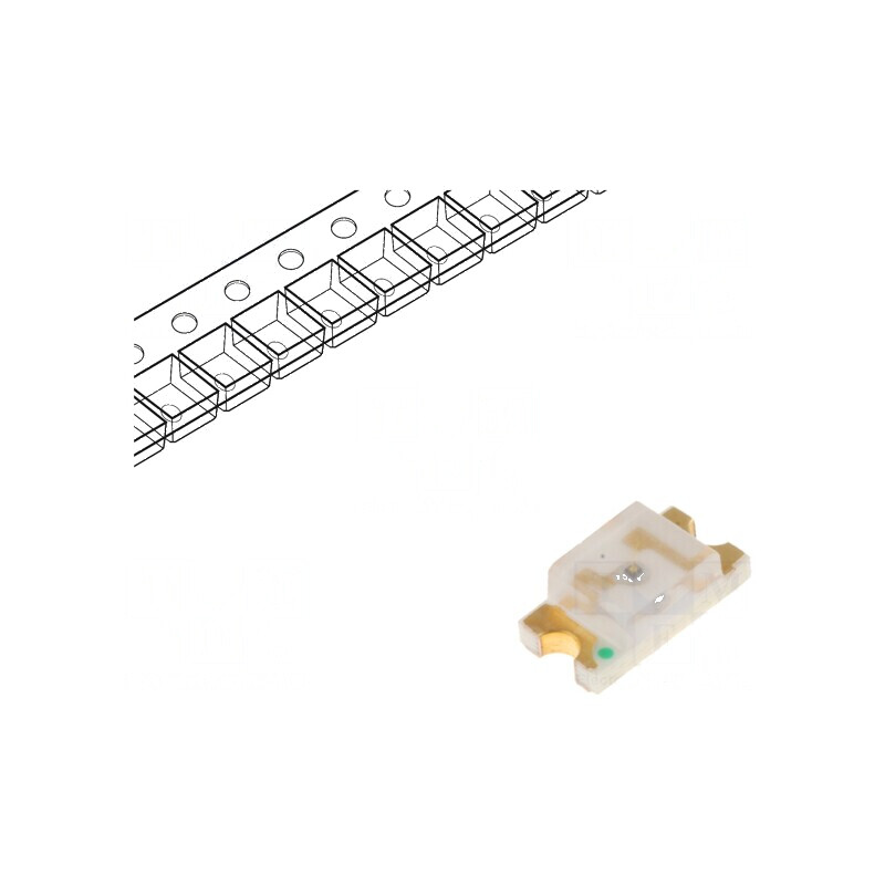 LED SMD 1206 Galben 16-40mcd 3,2x1,6x1,1mm 120° 20mA 70mW | Electronic-mag.ro | Componente Electronice LED SMD 1206 Galben 16-40mcd 3,2x1,6x1,1mm 120° 20mA 70mW | Electronic-mag.ro | Componente Electronice
