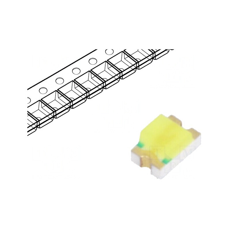 LED SMD 0805 Alb Rece 90-150mcd 120° 20mA 2,8-3,6VDC 90mW | Electronic-mag.ro | Componente Electronice LED SMD 0805 Alb Rece 90-150mcd 120° 20mA 2,8-3,6VDC 90mW | Electronic-mag.ro | Componente Electronice